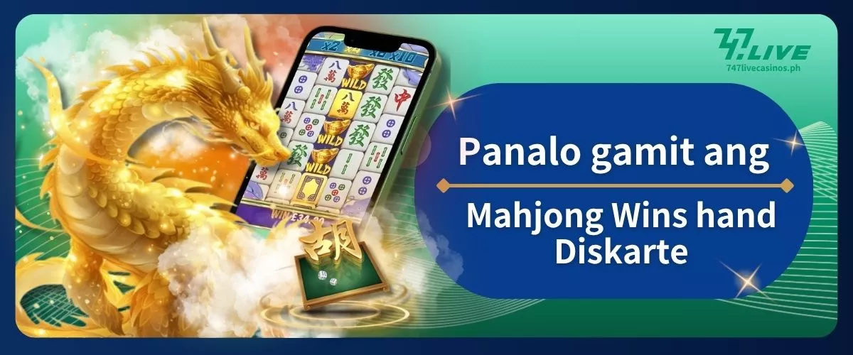 Panalo gamit ang Mahjong Wins hand Diskarte