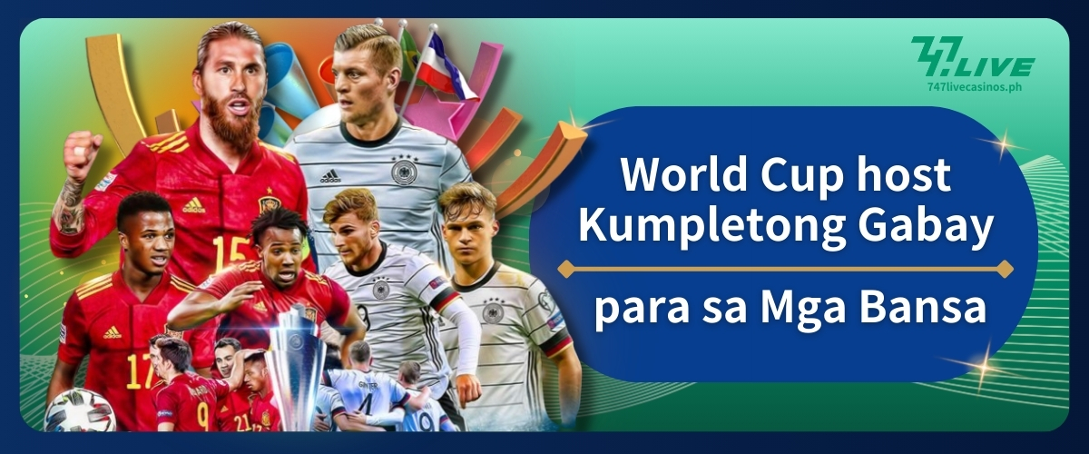 World Cup host Kumpletong Gabay para sa Mga Bansa
