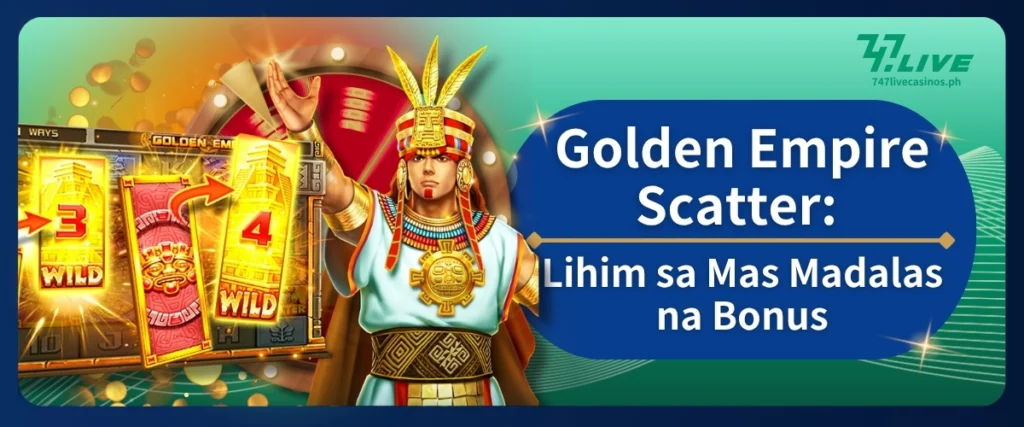 Golden Empire Scatter: Lihim sa Mas Madalas na Bonus